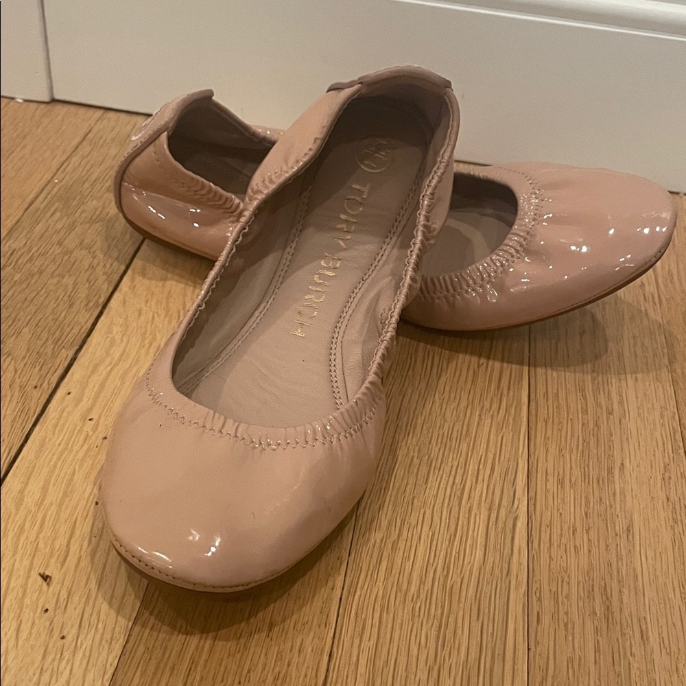 Tory Burch Women's Nude Ballet Flats